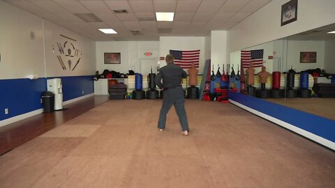 An example of the American Kenpo form Long Form 5