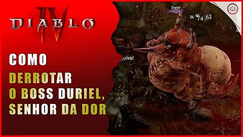 Diablo 4, Como derrotar o Boss Duriel, Senhor da Dor | Super-Dica Pt Br