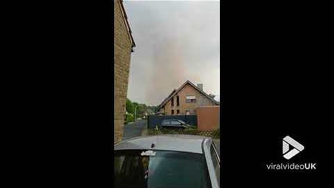 Huge Tornado in Nettetal, Germany || Viral Video UK