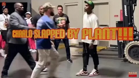 (OH $HIT) CALEB PLANT OPEN HAND SLAPS JERMALL CHARLO IN THE FACE IN HEATED SCUFFLE WOW SHOCKING!!!!