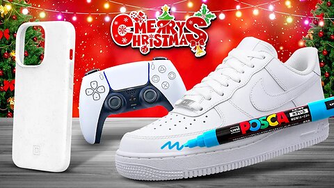 Customizing Christmas Gifts And Giving Them Away! 🎁👟📱🎮