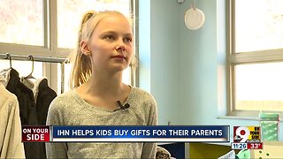 Event helped homeless children buy gifts for their parents