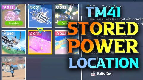 How To Get TM 41 Stored Power - Pokemon Scarlet And Violet