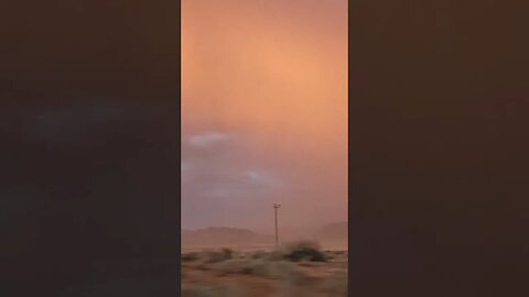 Dust storm in Northern Arizona/Southern Utah