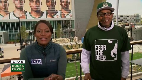 Remember Bucks superfan Jerome? He's back!