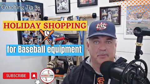 Holiday Shopping and New Baseball Equipment, and Gadgets! Before you spend $$ on a Bat-WATCH THIS!