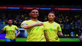 FIFA 21 Gameplay Brazil vs France (Women's Team)