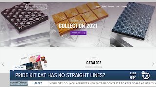 Pride Month Kit Kat chocolate bar?