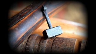 Blacksmithing for beginners: How to forge a quick hammer/Mjolnir style pendant