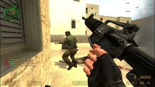 Counter Strike Source Dust 2 Bots #67 Using Found Weapon