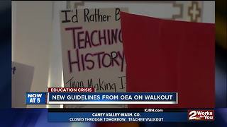 Day two of teacher walkout at the Capitol