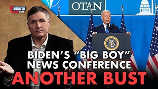 New American Daily | Biden’s “Big Boy” News Conference Another Bust