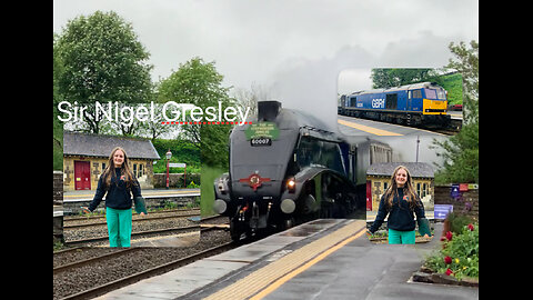 Sir Nigel Gresley Freight train & Class 47