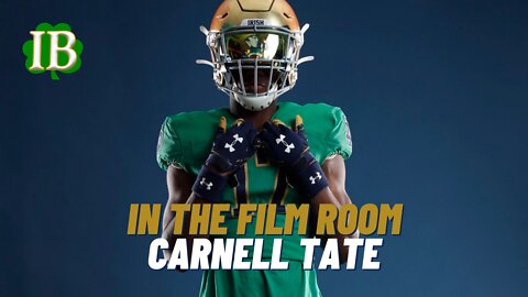 Notre Dame Film Room - Breaking Down Elite WR Carnell Tate