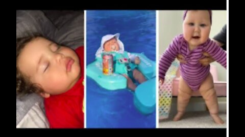 Cute chubby baby - Funny video #3 #shorts