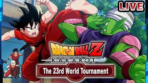 AO VIVO - Dragon Ball Z Kakarot DLC - 23 Torneo Mundial