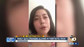 Family says strangers allowed in their Oceanside motel room