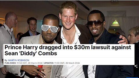 Prince Harry dragged into $30m lawsuit against Sean 'Diddy' Combs