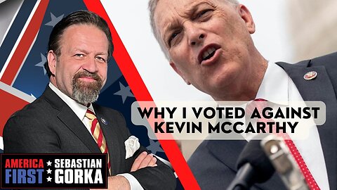 Why I voted against Kevin McCarthy. Rep. Andy Biggs with Sebastian Gorka on AMERICA First