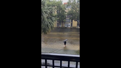 Flash flood day 2 , Sunny Isles Beach FL