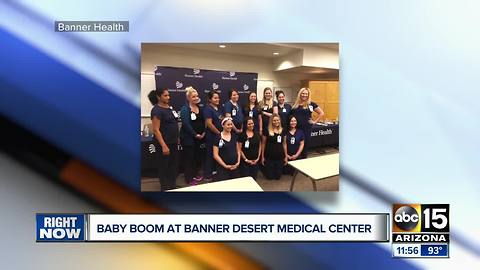 Baby boom at Arizona hospital with 16 pregnant nurses