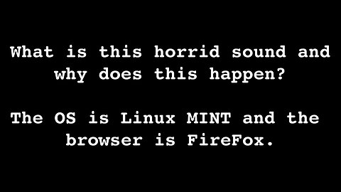 Horrible sound distortion in LINUX MINT