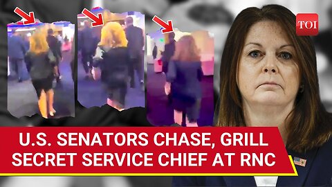 U.S. Secret Service Chief Chased, Confronted At RNC; 'Shame Shame, Kimberly... Answer... You Failed
