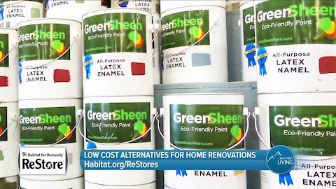 Eco-Friendly Low-Cost Home Renovation // Habitat For Humanity's ReStore