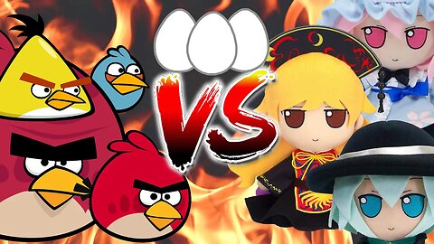 Touhou Fumo vs. Angry Birds