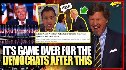 HE SNAPPED! - TUCKER CARLSON DELIVERS A MESSAGE THE MEDIA DOESN'T WANT YOU TO HEAR (VIVEK SPEAKS)