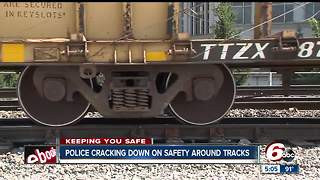 Increased number of death around railroad tracks spark police to act