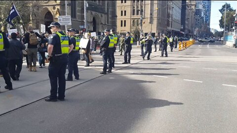 20 08 2022 - Melbourne Protest Rally Part 3 of 6