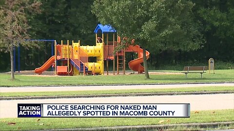 Police on the lookout for a naked man only wearing red boots seen in 2 cities