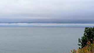 Lake Erie on a Rather Bleak Day With Rain Expected ~ September 25, 2023