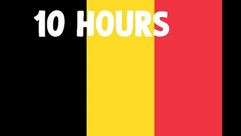 [10 HOURS] of Belgium Flag waving in the wind