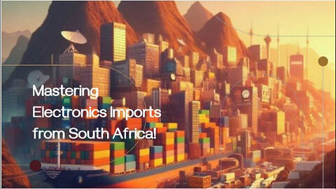 Navigating Customs: Importing Electronics from South Africa