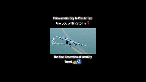 China Unveils Air Taxi