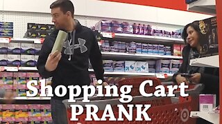 Stealing from Carts Prank