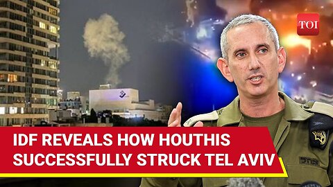 '200 Cruise Missiles, Drones Attacked Israel': IDF's Big Houthi Reveal After Tel Aviv Failure