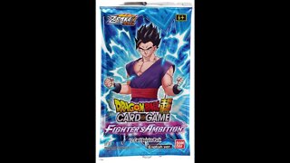 Opening A Dragon Ball Super TCG: Fighter's Ambition Booster Pack #1