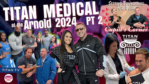 3/31 Titan Medical Health and Lifestyle Show: Trip w/ Mike O'Hearn to The Arnold and Power House Gym