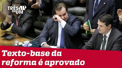 Com 379 votos, Plenário da Câmara aprova, em primeiro turno, texto-base da reforma da Previdência