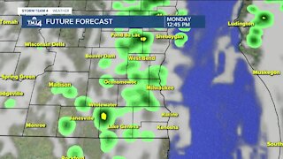 Rain expected Monday afternoon