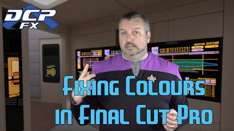 Fixing Colours in Final Cut Pro