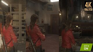 Resident Evil 2 Remake - No Color Filter - Next-Gen Patch Ray Tracing - Ultra Graphics Mods Part 3