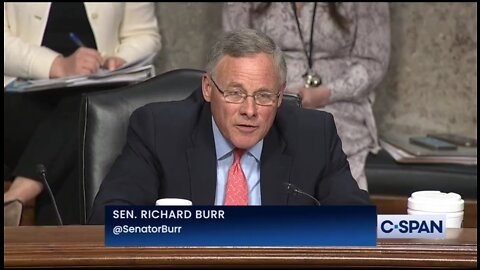 Sen Burr: The CDC Has Lost The Trust Of The American People
