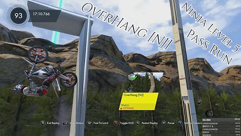 Trials Fusion OverHang [NJ5] Pass Run