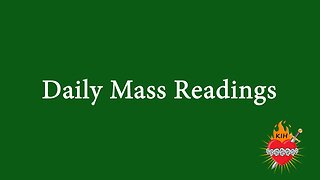 10-3-23 | Daily Mass Readings | Tuesday of the Twenty-sixth Week in Ordinary Time