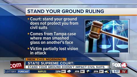 Florida: Separate civil, criminal "stand your ground" cases