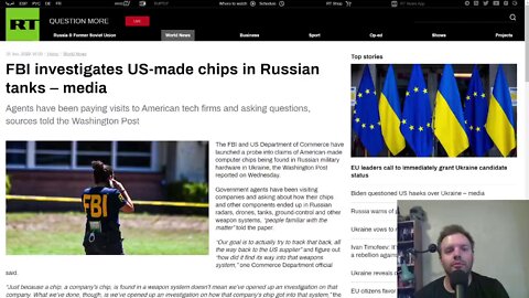 FBI investigates US-made chips in Russian tanks